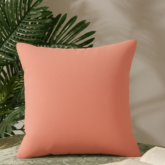 Muted Orange Cushion Cover