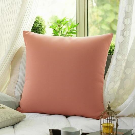 Muted Orange Cushion Cover